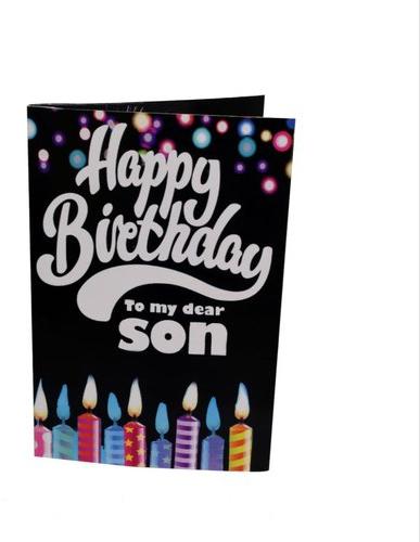 Sound Singing Happy Birthday Most Favourite Son Greeting Card