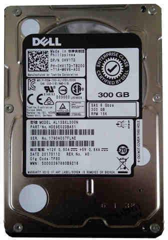 Dell Hard Disk Drive, For Internal, Storage Capacity : 300GB