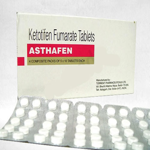 Ketotifen Fumarate Tablets, Packaging Type : Box