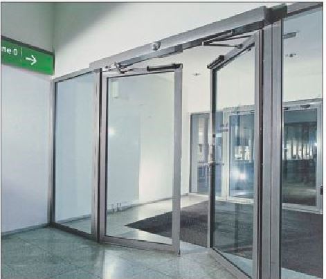 Aryan Glass Aluminium Auto Swing Door