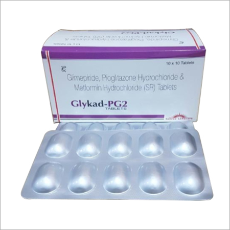 Glimepiride Metformin and Pioglitazone Tablet