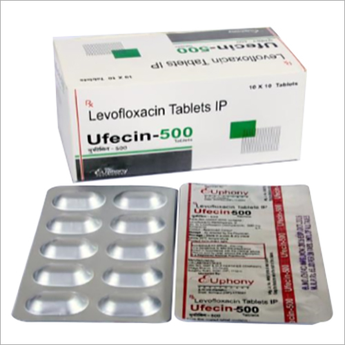 Levofloxacin Tablets, Packaging Size : 10*10