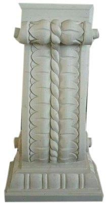 Rectangle Grc Bracket, Color : White