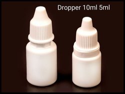 SBC Dropper HDPE Bottle, Color : White