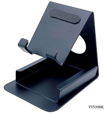 Kreativekitchen Square Steel Aluminium Mobile Stand, Color : Black