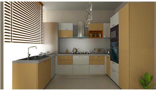 U Shaped Modular Kitchen