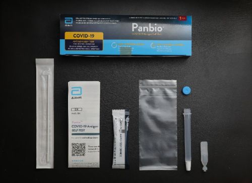 Panbio Covid-19 Antigen Self Test Kit, For Clinic, Hose, Hospital, Feature : Disposable, Eco-friendly