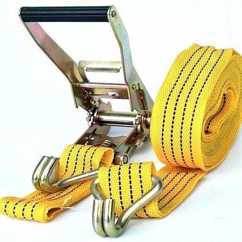 Nylon Ratchet Lashing Belt, For Shipping Industry, Capacity : 1-10 Ton