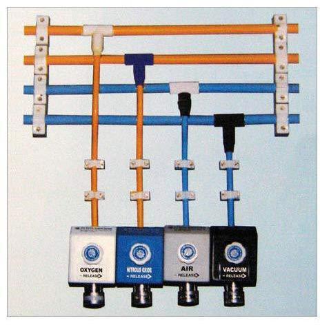 Medical Gas Pipeline System, Color : Metallic