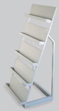 Stainless Steel Magazine Display Stand