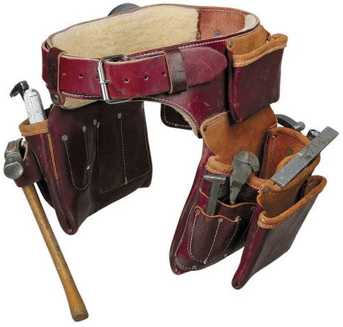 Plain Leather Tools Belt, Technics : Attractive Pattern