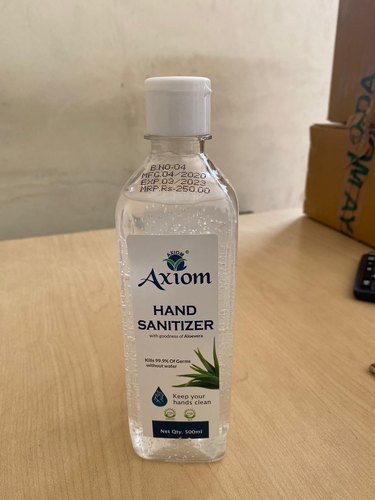 Axiom Alcohol Based Hand Sanitizer, Packaging Size : 100 ML