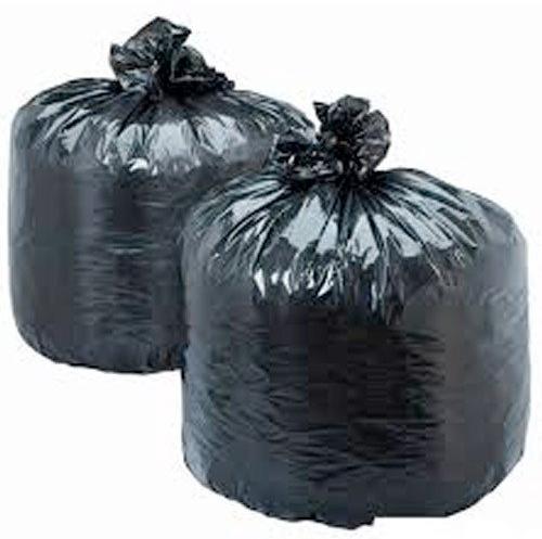 Plastic Biodegradable Garbage Bag, Color : Black