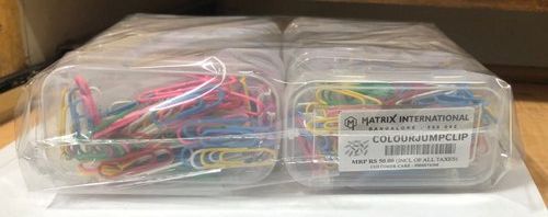 Matrix Plastic Paper Clips, Feature : Rustproof, Stylish Look, Tight Grip