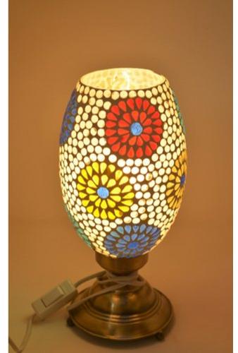 Mosaic Hurricane Lamp