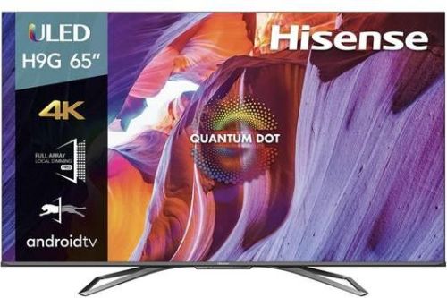 Hisense 65-Inch Class H9 Quantum Series Android 4K ULED Smart TV With Hand-Free Voice Control Top Rated Atmos Dolby 10 Brand New In Unopened Box