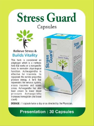 Stress Guard Capsules, Certification : ISO-9001: 2008 Certified