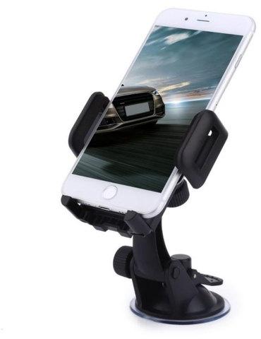 PVC Car Phone Holder, Color : Black