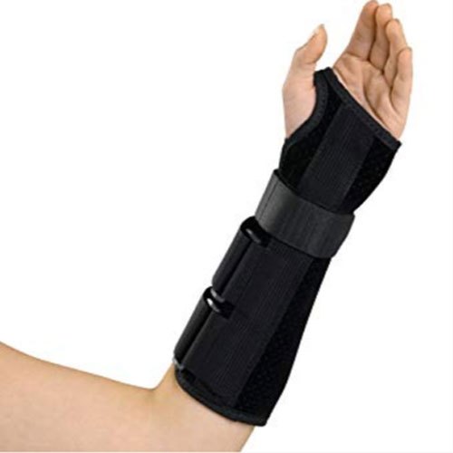Neoprene Wrist and Forearm Splint, Color : Black
