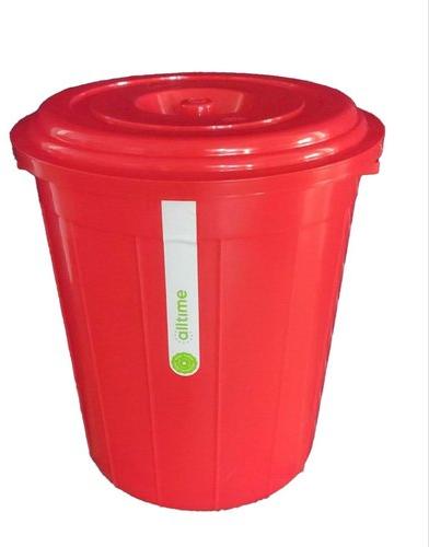 30 Litre Plastic Storage Bucket, Color : Red