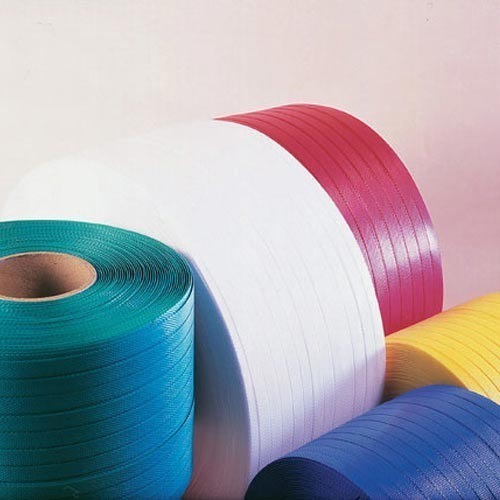 Plastic PP Strap Roll, For Machine Packing, Pattern : Embossed