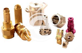 Coated Brass Machined Components, For Machinery Use, Technics : High Density Polyethylene