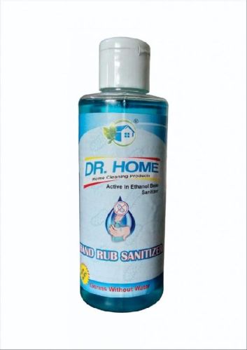Dr. Home Liquid Hand Rub Sanitizer, Color : Blue