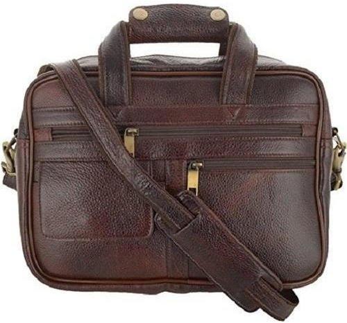 Leather Office Shoulder Bag, For Business, Feature : Convenient, Easy To Carry