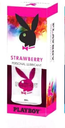 Playboy Strawberry Flavored Lubricant Gel