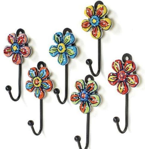 Ceramic Wall Hooks, For Hanging Belt, Hanging Clothes, Size : Standard