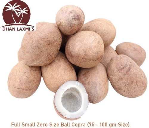 Full Small Zero Size Ball Copra, For Medicines, Pooja, Direct Cunsumption, Cooking Food Ingrediants