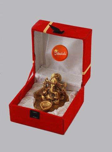 Indiawala Ganesha Statue, Packaging Type : Velvet Box