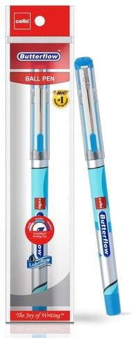 Blue Cello Butterflow Ball Pen