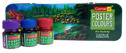 Camel Poster Colour, Packaging Size : 20 Ml