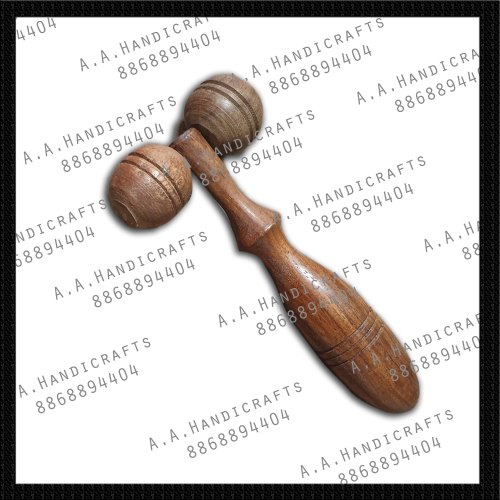 Manual Wooden Face Massager, For Body Fitness, Body Relaxation, Improve Circulation, Pain Relief
