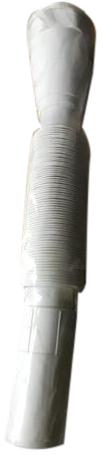 Round PVC Waste Pipe, Color : White