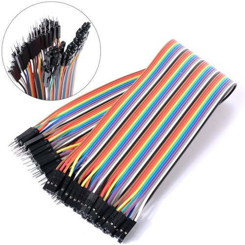 Breadboard Jumper Wires, Length : 100mm