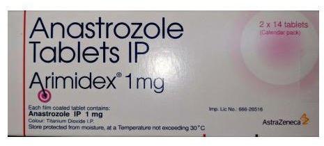 Anastrozole tablets, Medicine Type : Allopathic