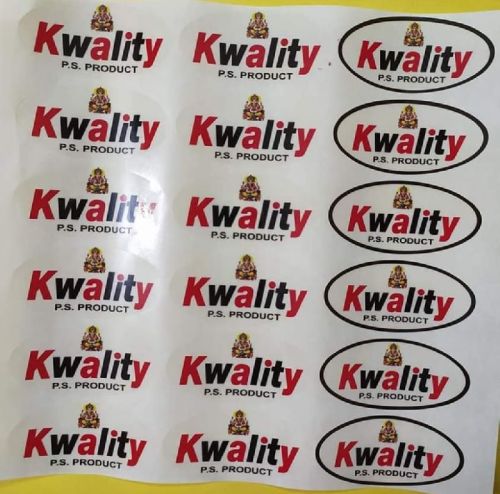 Transparent PVC Sticker, Color : Mix Color