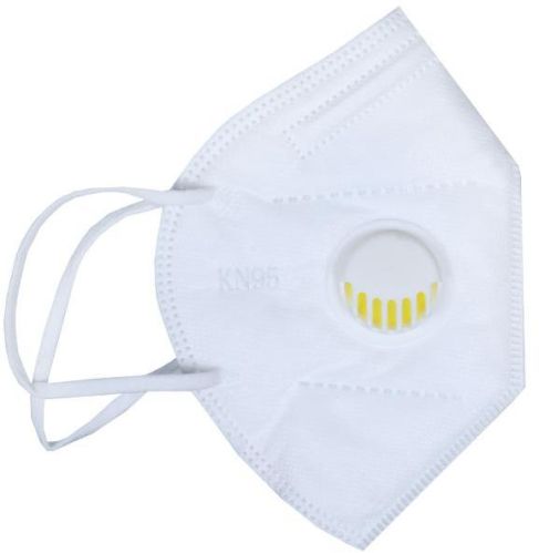 Disposable Respirator Face Mask, For Clinical, Food Processing, Hospital, Laboratory, Rope Length : 4inch