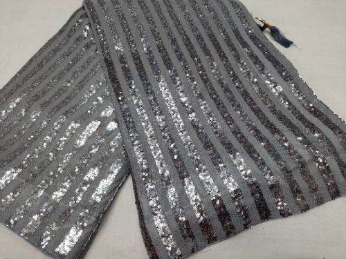 Sequence Work Soft Net Saree, For Anti-Wrinkle, Shrink-Resistant, Age Group : Adults
