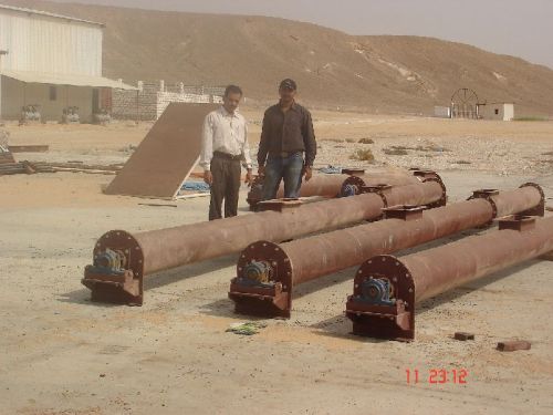 Motor Chrome Finish Screw Conveyor, For Moving Goods, Rated Power : 3-5 KW