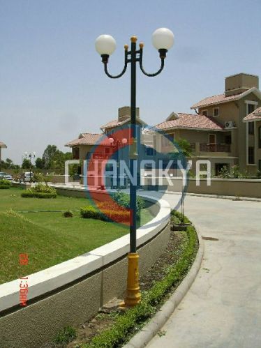 Mild Steel / GALVANIZED IRON Decorative Lighting Goose Pole