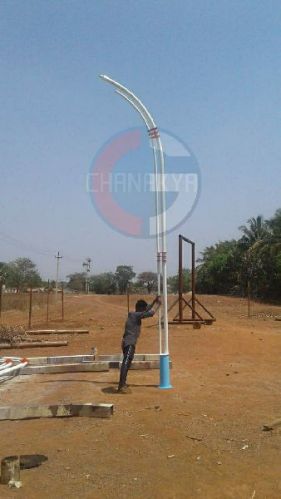 Mild Steel / GALVANIZED IRON Parabola Light Pole