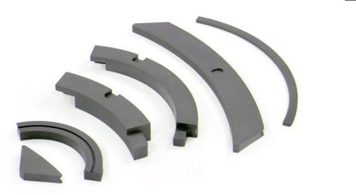 Round Carbon & Graphite Segment Rings, Color : Black, Grey