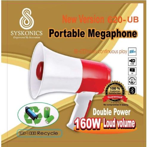 160 Watts Handheld Bluetooth Megaphone