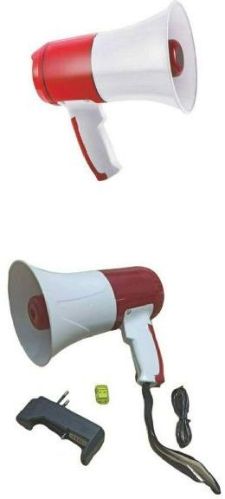 Battery Plastic 80 Watts Handheld Megaphone, Packaging Type : Thermocol Box