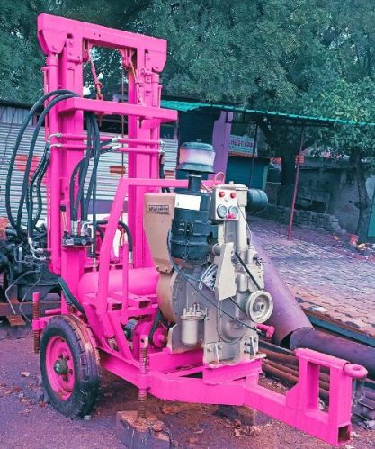 Nvfw Iron Haydrolic Borewell Machine, For Hardware Fitting, Length : 30-40cm
