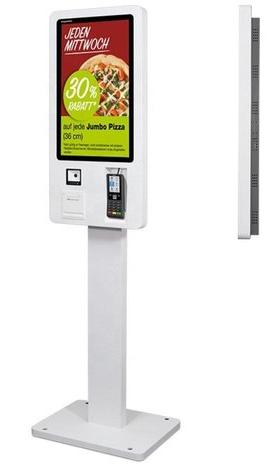 Digital Touch Screen Stand Kiosk System