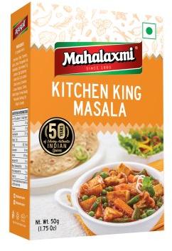 Mahalaxmi Kitchen King Masala, Packaging Type : Box